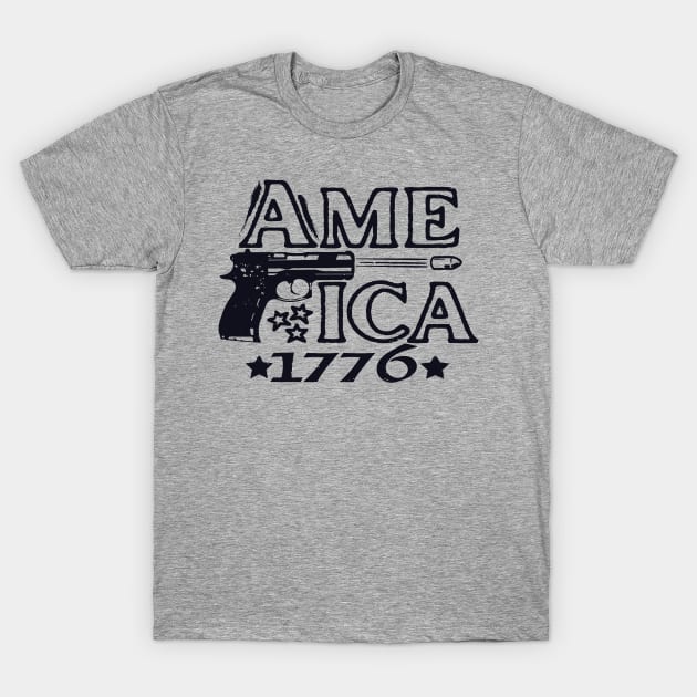 1776 America 2nd Amendment T-Shirt by Etopix